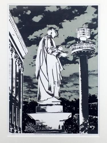 D Alun Evans - Rathbone in St Johns Gardens