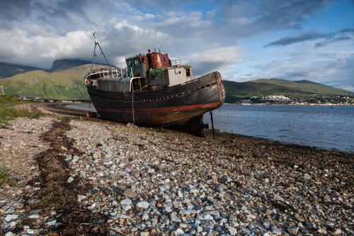 "The old fisherman" looking towards Ben Nevis - Scotland.