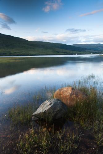 Water's edge - Loch Eil, Scotland.