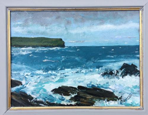 Kristen Sundholm - View of the Brough of Birsey Orkney