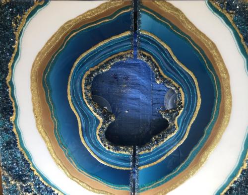 Sharon Mullane - Saphire Geode